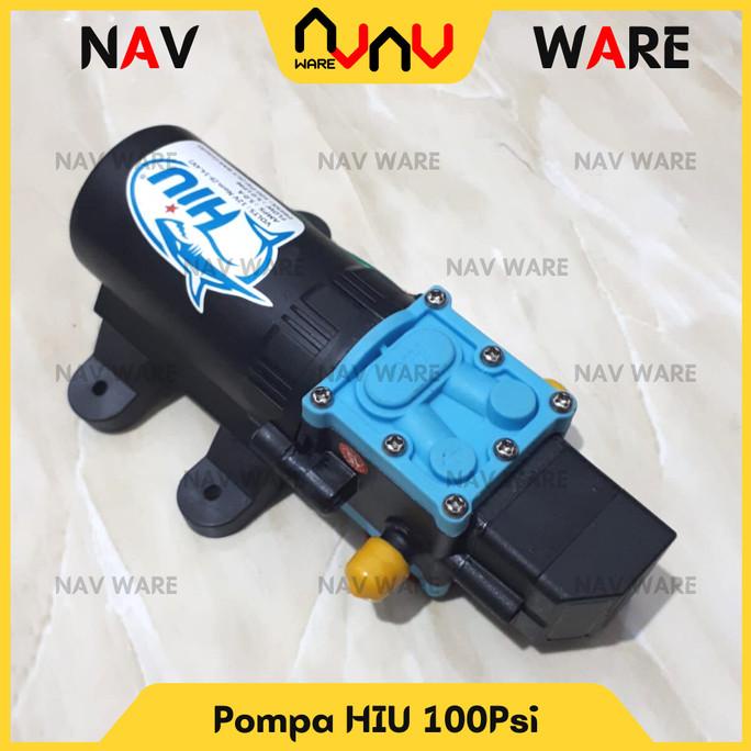 Pompa Air DC 12V HIU Original 100Psi High Pressure Sprayer Pertanian