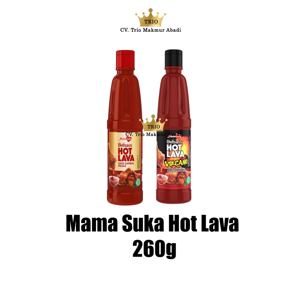 

Mama Suka Sambal Hot Lava 320ml