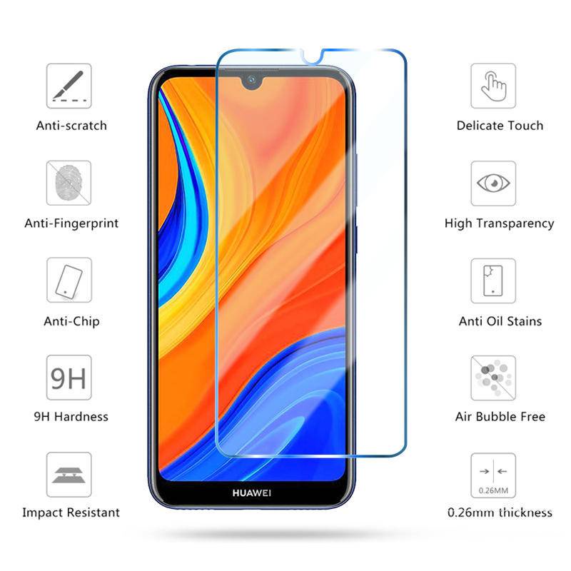 4pcs Pelindung Layar Tempered Glass Untuk Huawei P Smart Z S 2019 2020 2021 P40 P30 P20 P40 P50 Pro Lite