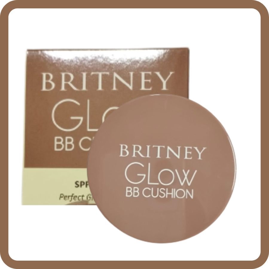 Purbasari - BRITNEY Glow BB Cushion SPF PA ++++ 15Gr | Cushion Foundation BY AILIN