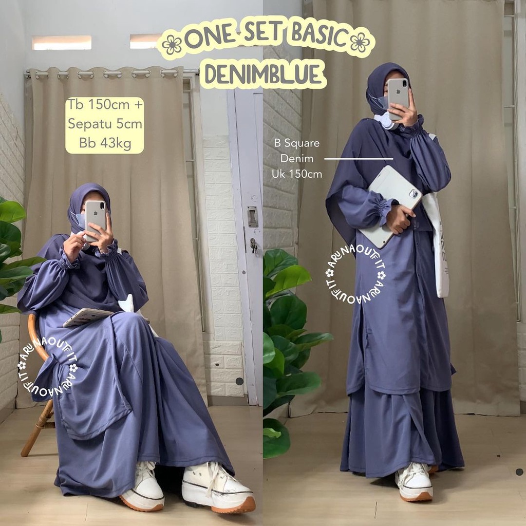 ONE SET MURAH BY ARUNAOUTFIT