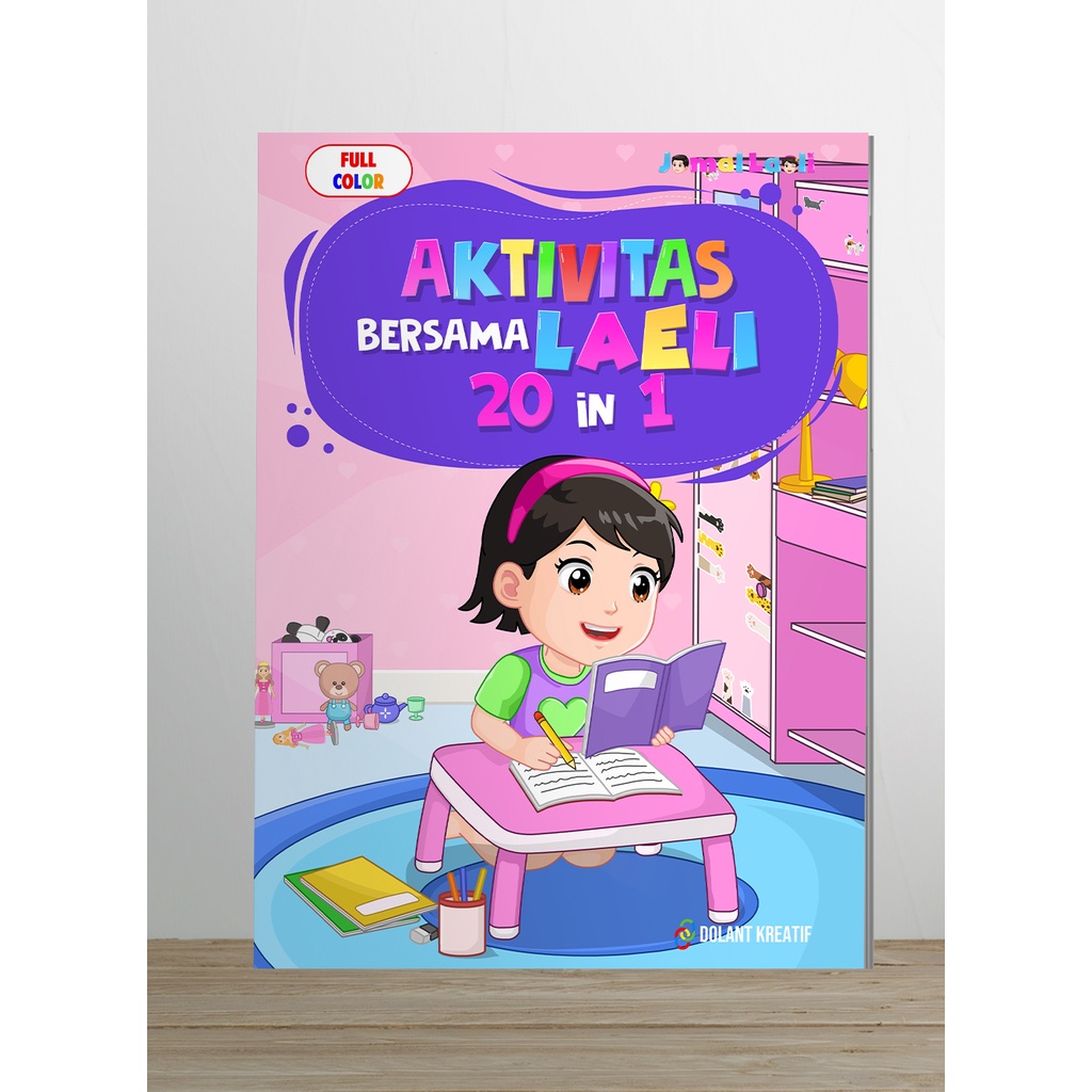 Buku Aktivitas Bersama Laeli 20 In 1 - JAMAL LAELI - Buku Jamal Laeli