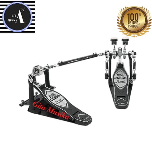 Double pedal Iron Cobra Tama 900 Power Glide (HP900PWN)