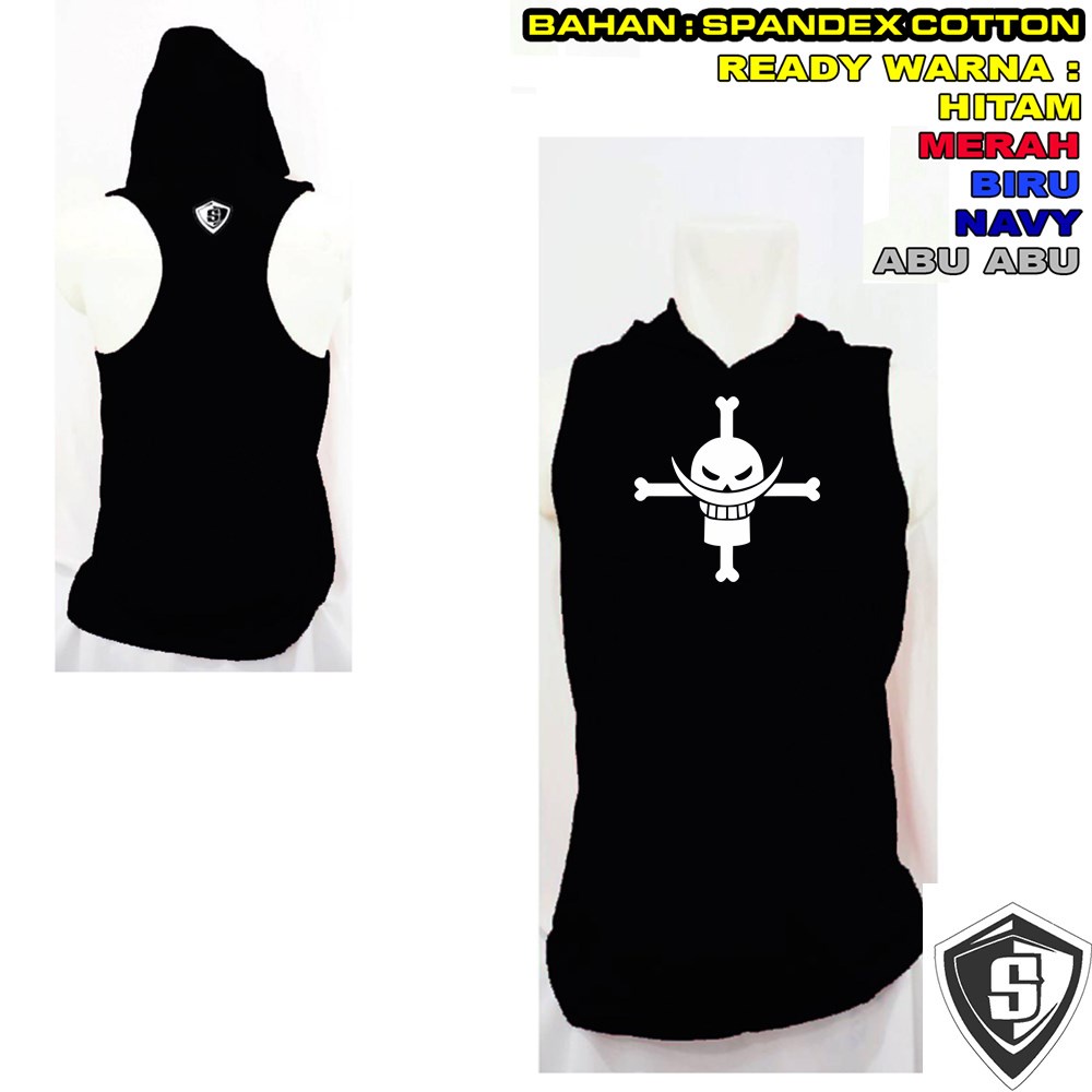 Lekbong Tangtop Hoodie Gym Shirohige Fitness