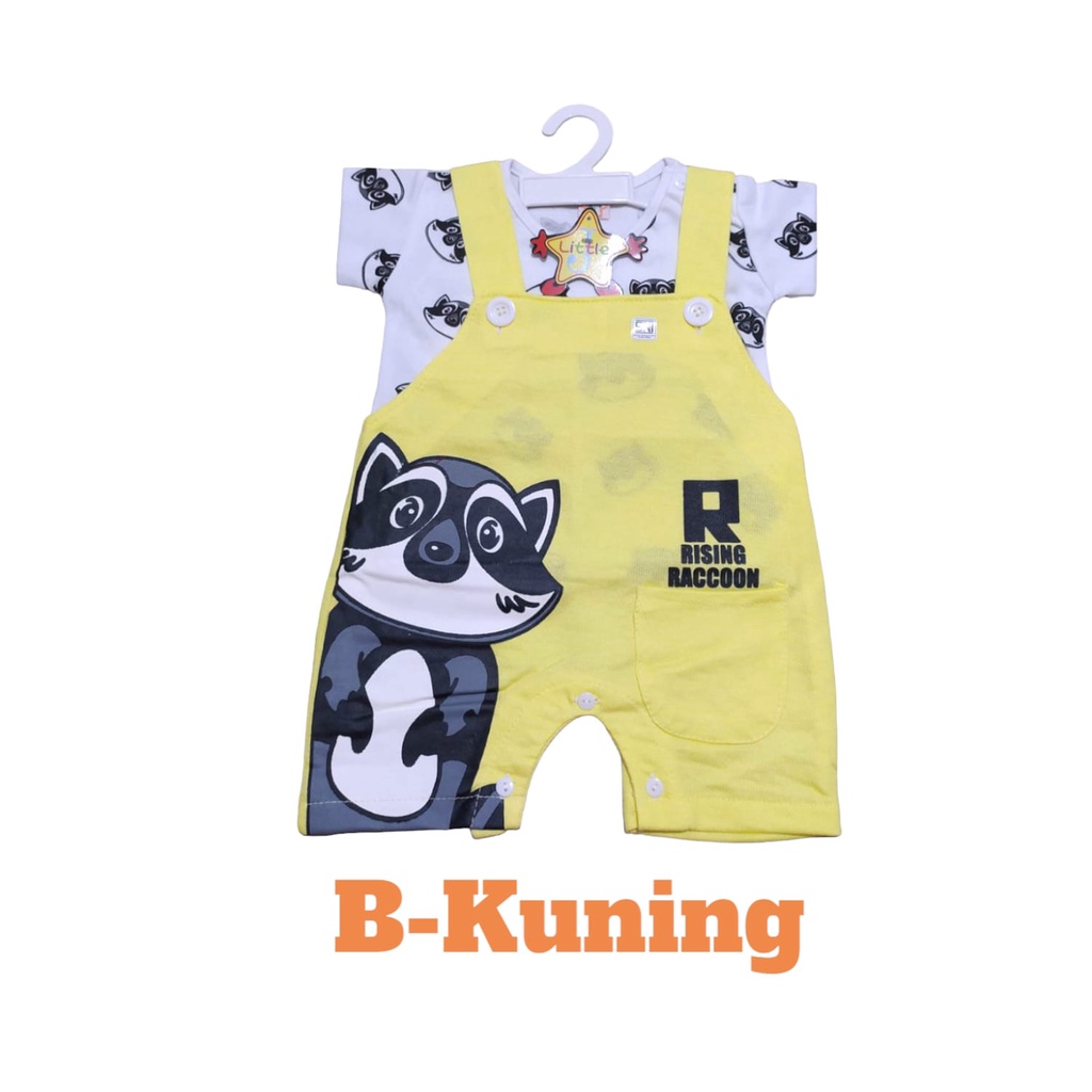 Setelan Baju Bayi | Overall Jumper Bayi Anak Romper Lengan Pendek