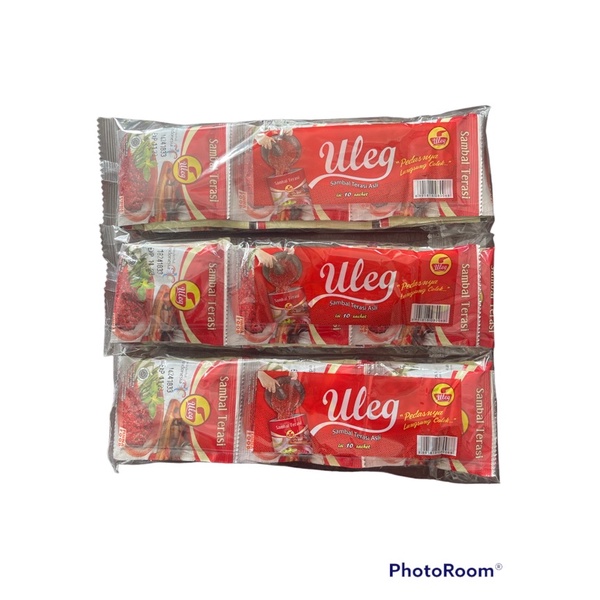 

Sambel Terasi Uleg Merah Finna Renceng 20GR - Isi 10 Sachets