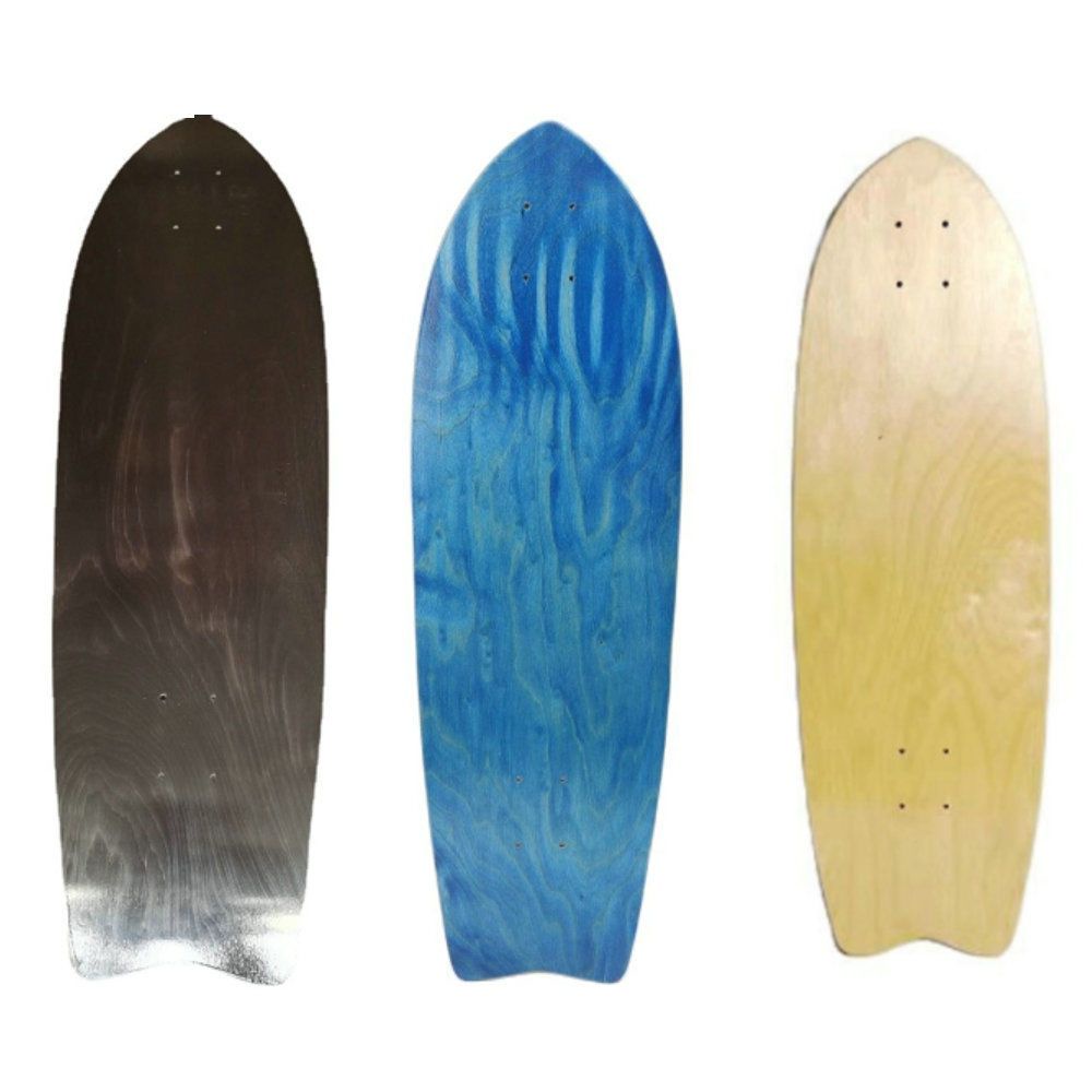 Landtail Tie Dyeing DIY Ukuran 32x10 Inch Untuk Papan Seluncur