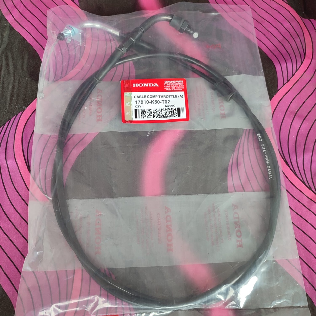 KABEL GAS HONDA BEAT POP A 17920-K50-T02