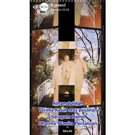 Seragam dharmawanita persatuan special ibu hamil termurah