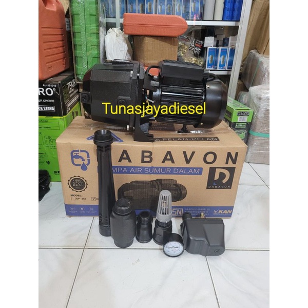DABAVON Pompa Air JetPump pc370 Sumur Dalam 40Meter