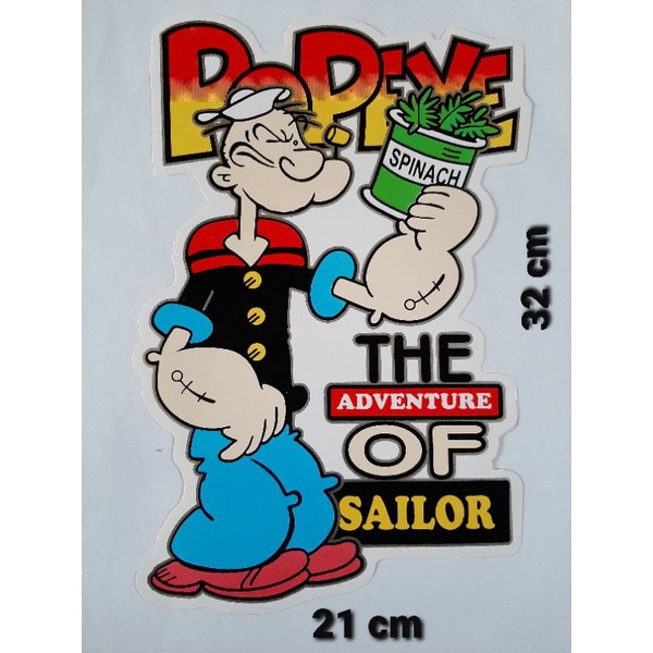 

STIKER POPEYE UKURAN BESAR