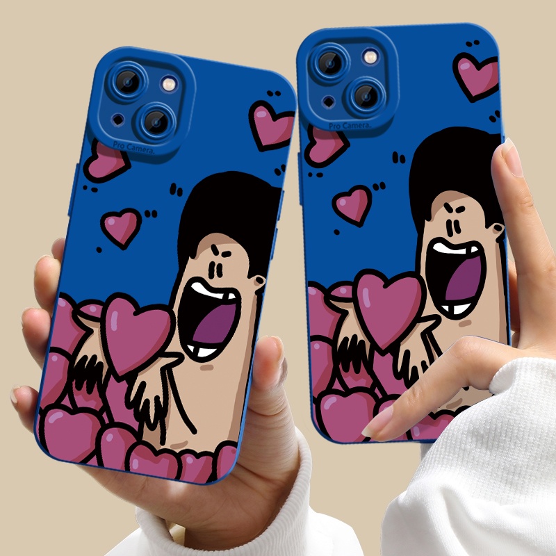 Soft Case Silikon TPU Motif Anak Laki-Laki Lucu Untuk IPhone 14 13 12 11 Pro X XR XS Max Plus