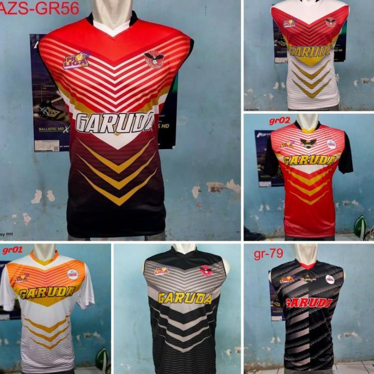 S8A0 baju voli volly garuda / kaos voli volly garuda / baju voli proliga terbaru FJQ
