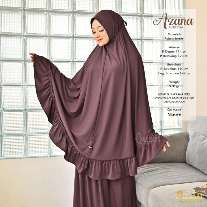 Mukena Azana ori Quail Hijab