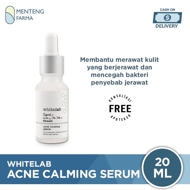 Whitelab Acne Calming Serum 20 ML -  Serum Untuk Kulit Berjerawat