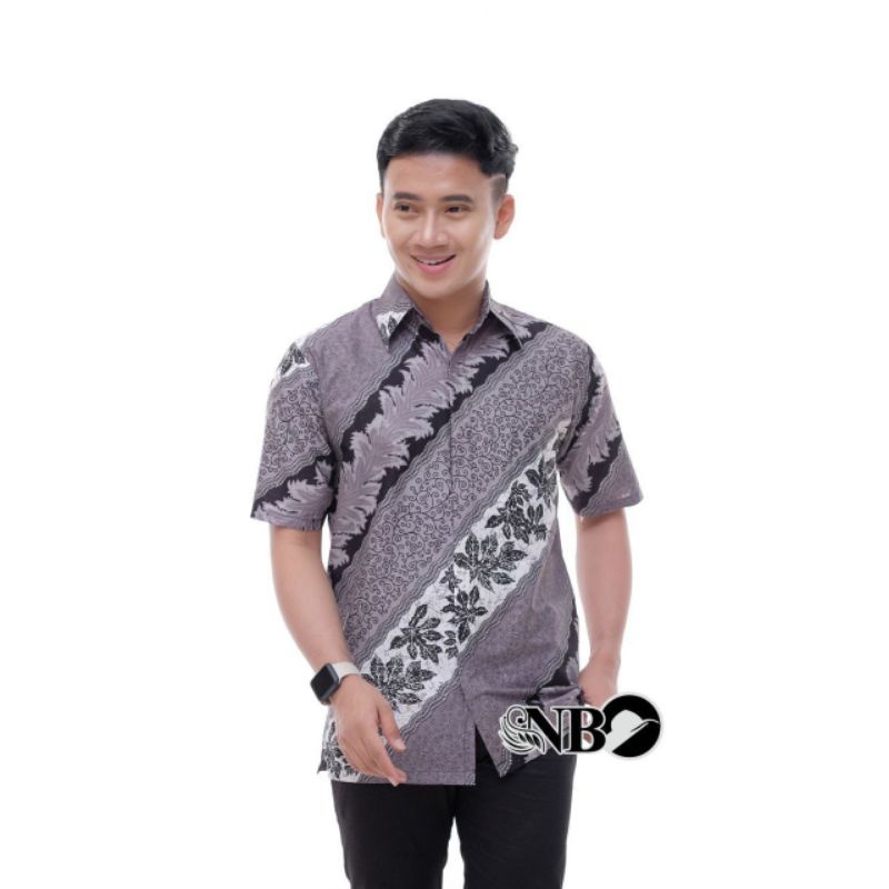 KEMEJA HEM BATIK LENGAN PENDEK TERVIRAL TOP 1 DI SHOPEE ORIGINAL M L XL XXL