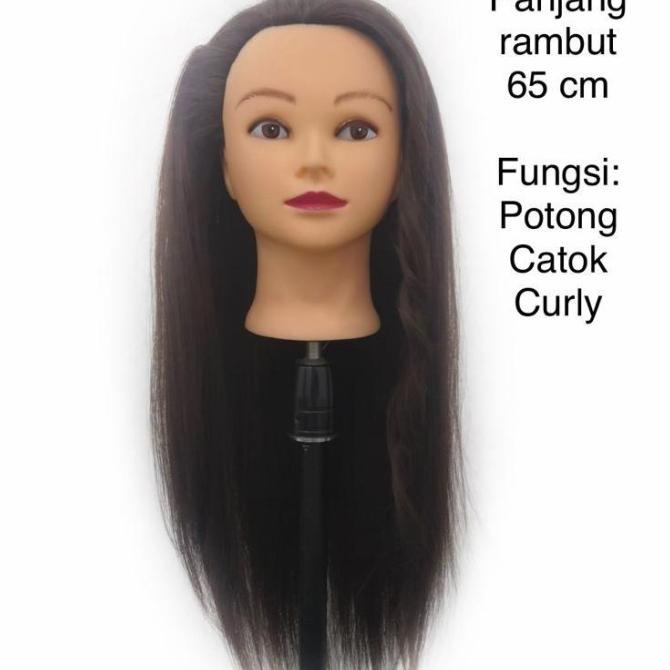 Patung Rambut Manekin Sanggul