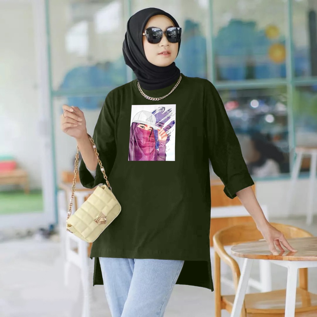 GR ATASAN OVERSIZE BASIC KAOS JUMBO PRINT DTF SR106