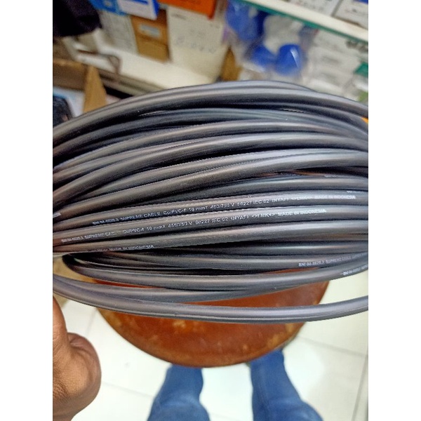 kabel nyaf 10mm supreme kabel listrik serabut per meter