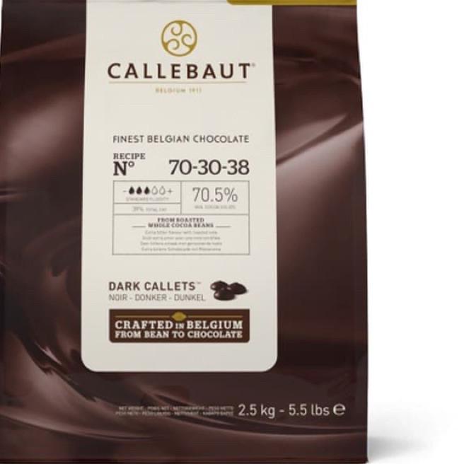 

Diskon✔️CALLEBAUT 70 % DARK CHOCOLATE COUVERTURE CALLETS 70-30-38 cokelat coklat 250gr|RA1