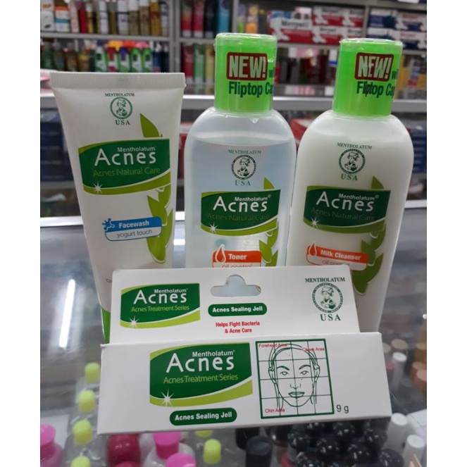 PAKET HEMAT ACNES 4IN1 UNTUK KULIT BERJERAWAT