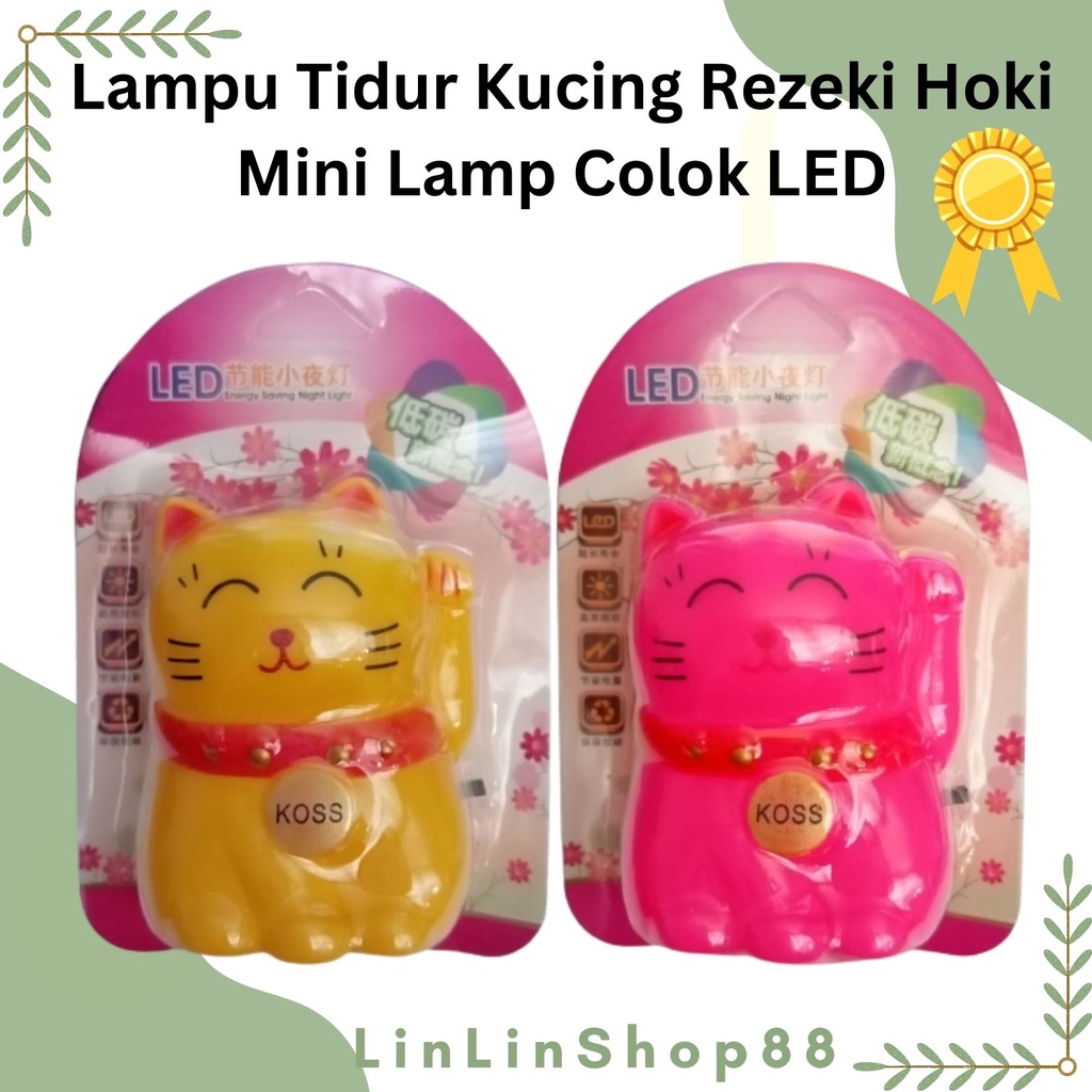 Lampu Tidur Unik Colok LED Mini Lamp