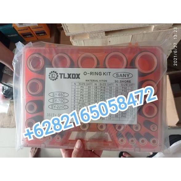 Nw Oring Box Viton Oring Kit Oring Set Sany Sy Sy75 Sy135 Sy215 Viton