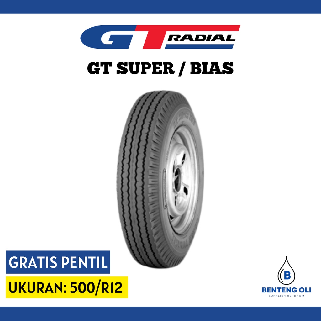 BAN BIAS Gajah Tunggal GT Super 500/R12