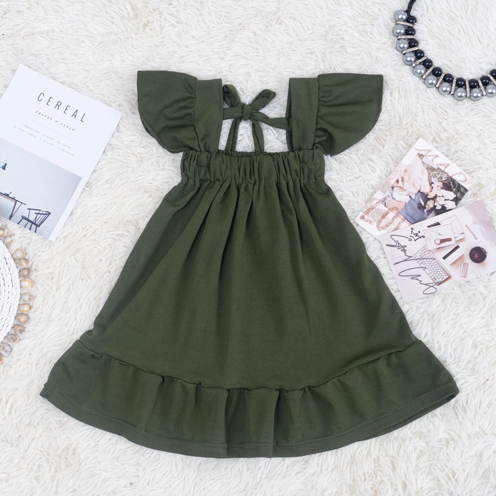 IL - Sabela Dress Anak Perempuan - SABELA DRESS - Dress Anak Bahan Crepe