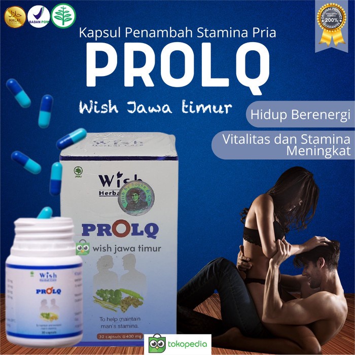 jamu herbal capsule, kapsule wish PRO LQ - herbal alami PROLQ