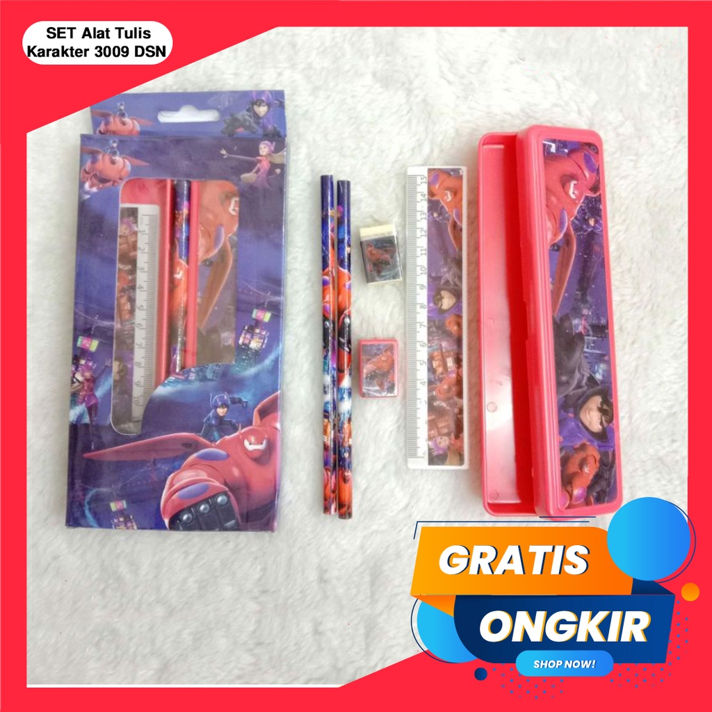 365 STATIONARY SET Alat Tulis Karakter Fancy  / Buku &amp; Alat Tulis / Plush Pencil Case