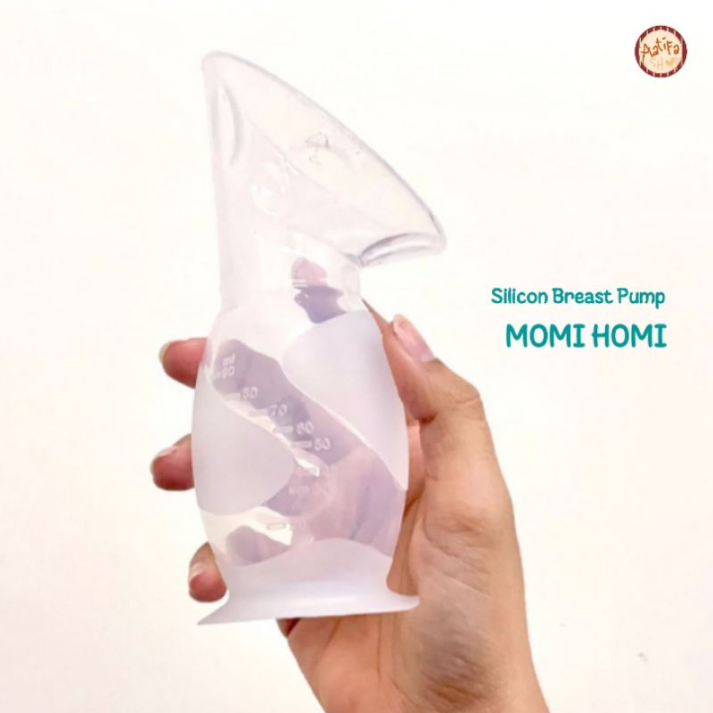 Silicone Breast Pump Mooimom dan Momi Homi / Pompa ASI Silikon Mooi Mom / Milk Saver