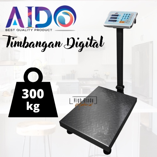 Timbangan duduk digital kapasitas 300KG/ elektrik platform scale - Timbangan 300KG TIMBANGAN duduk digital 300 KG timbangan digital 300KG