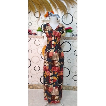 DASTER YUKENSI BAHAN RAYON DASTER SMOKE DASTER PANJANG