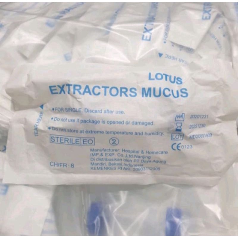 Mucus Extrator / Slym Zeher Alat Penyedot Lendir Bayi