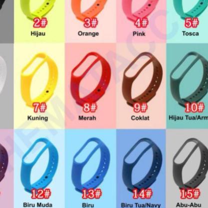 P1V3 Tali Jam Pum  Mi Band 4 / 3 / 6 /5 M4 Band / M3 Band ap Gelang Pum Tebal Tali Jam  Smartband 8K