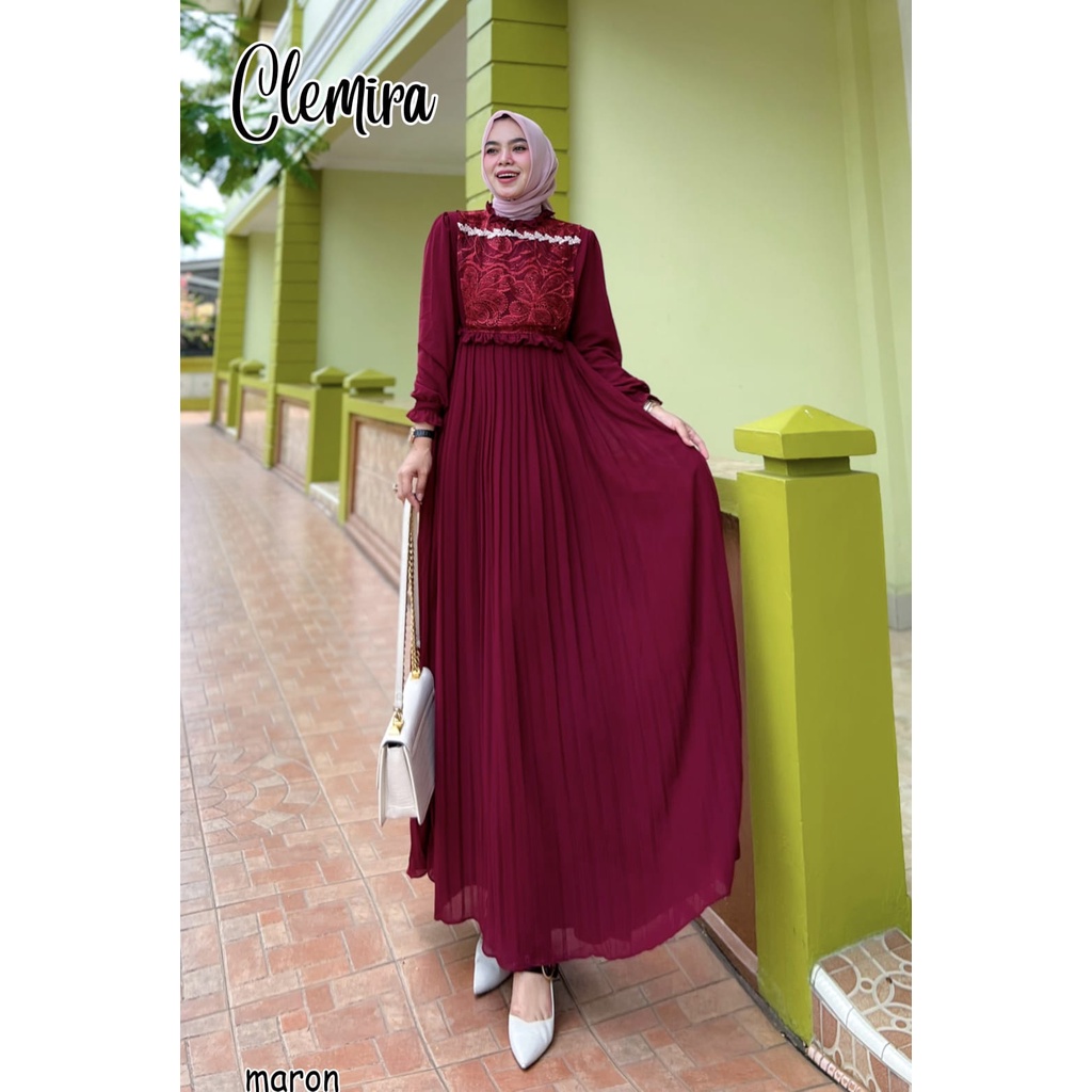 CLEMIRA MAXI DRESS RENDA IMPORT