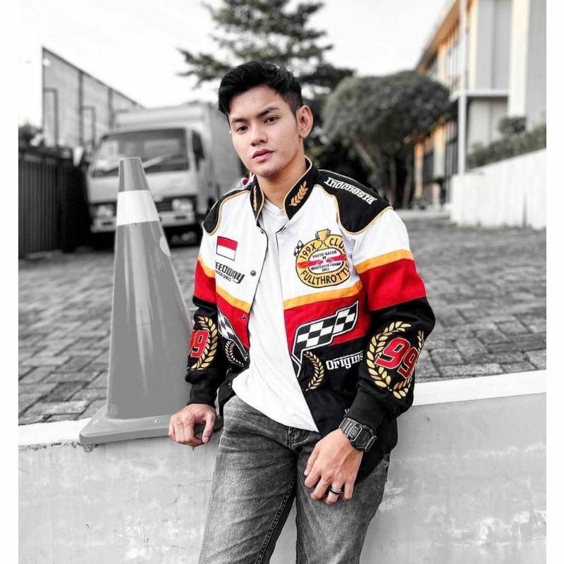 Jaket Nascar Memphis Jaket Pria Racing Terbaru Bahan Tebal