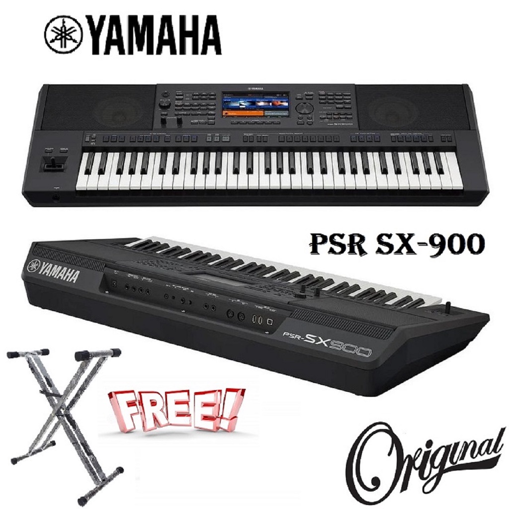 KEYBOARD PIANO YAMAHA PSR SX900 / PSR SX 900 FREE STAND