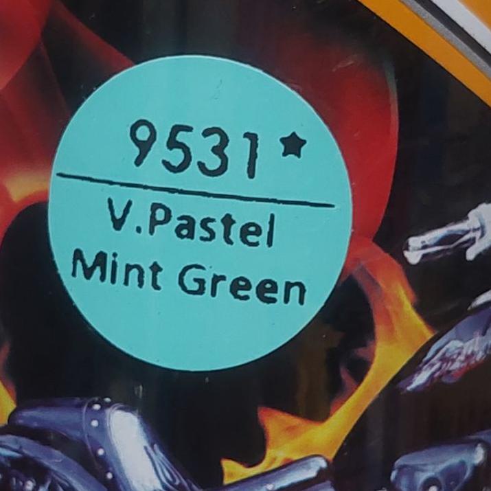 Ready Stock Pilok Pilox Cat Diton Premium Pastel Pink Biru Hijau Kuning Purple Ungu 9530 9531 9532 9