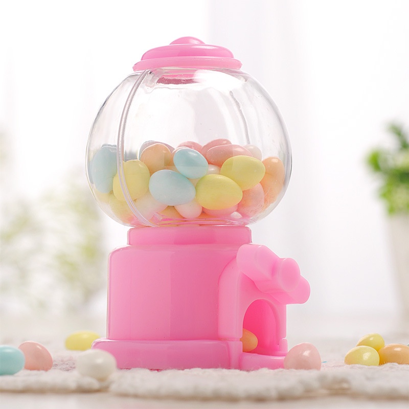 Candy Dispenser Tempat Mainan Anak Permen Hamper Goodie Bags / Candy Storage / Candy Machine / Celengan Tempat Permen Kacang Cokelat