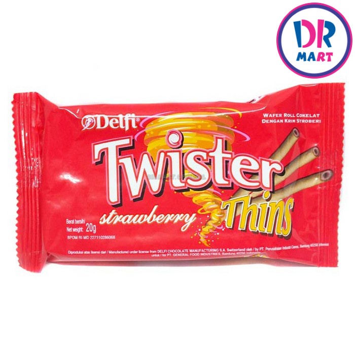 

Twister Thins Strawberry 15gr