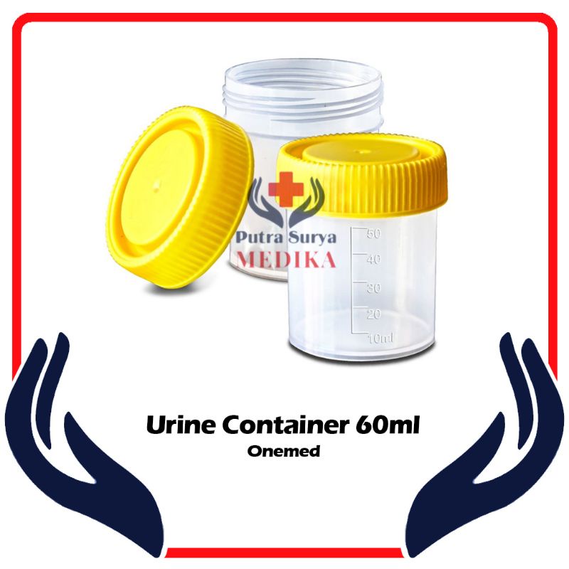 Pot Urine 60ml | Labware | Pot Dahak | Urine Container 60cc