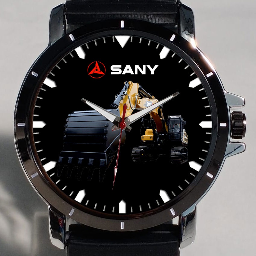 Jam Tangan SANY / Jam Tangan Sany Excavator Alat Berat / Jam TAngan Alata Berat Sany Excavator