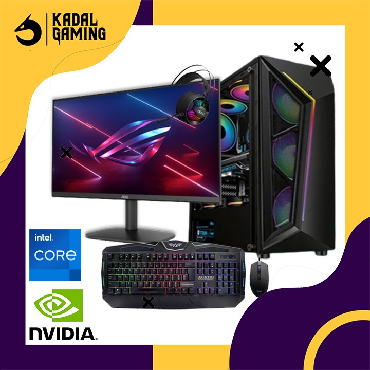 PROMO PC GAMING ULTRA INTEL CORE I5 6500 RTX 2060 6GB FULLSET GENSHIN