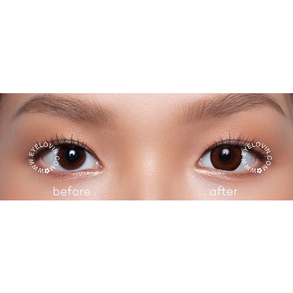 EYELOVIN Softlens Mite Clair - Luna Natural Maron