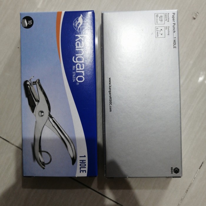 

Promo Punch 1 Hole Pembolong Kertas 1 Lubang Kangaro Limited