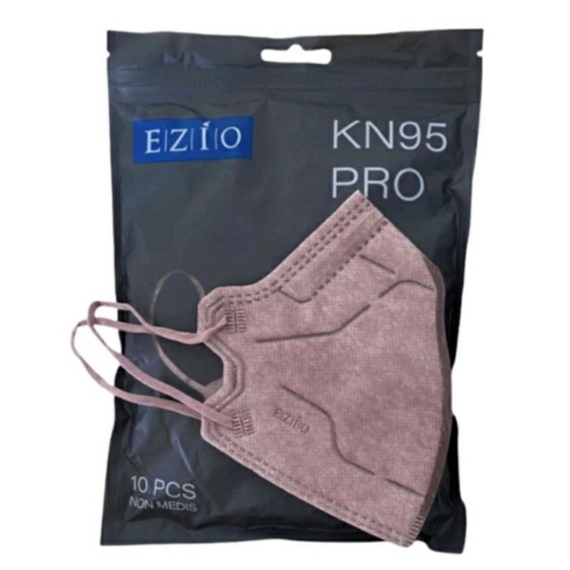 PAKET HEMAT 5PACK(50Pcs)Masker KN95 PRO EZIO UKURAN DEWASA/MASKER KN95 5PLY/MASKER