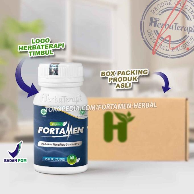 [Promo] Fortamen Herbal For Men - Obat Obatan - Medicine