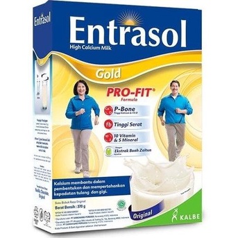 

[ COD ] Entrasol Gold Hight Calcium Milk Rasa Original 370gr